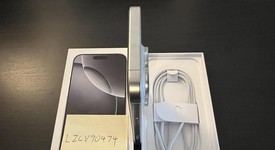 Mint
													Apple iPhone 16 Pro Max - Unlocked, White, 256 GB, A3084, photo 3 of 12