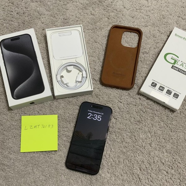 Apple iPhone 15 Pro - Verizon, 512 GB, Black, A2848