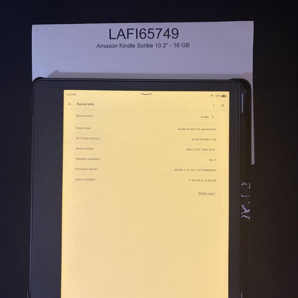 Amazon Kindle Scribe 10.2 inch - 16 GB