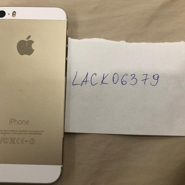 Apple iPhone 5S - Unlocked, 32 GB, Gold, A1453