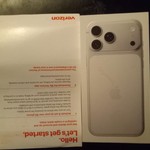 New Apple iPhone 17 Pro Max - Verizon, 256 GB, Silver, A3257