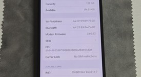 Good
													Apple iPhone 14 Pro - Unlocked, Black, 128 GB, A2650, photo 3 of 13