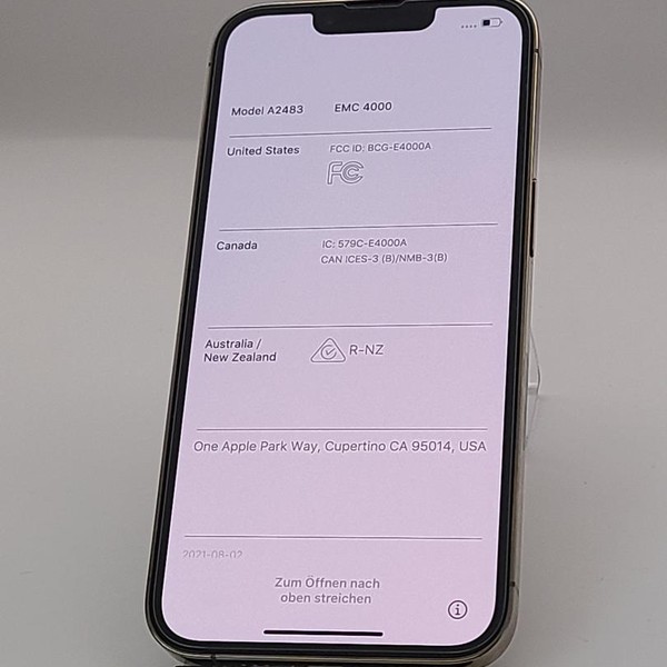 Apple iPhone 13 Pro - AT&T, 128 GB, Gold, A2483