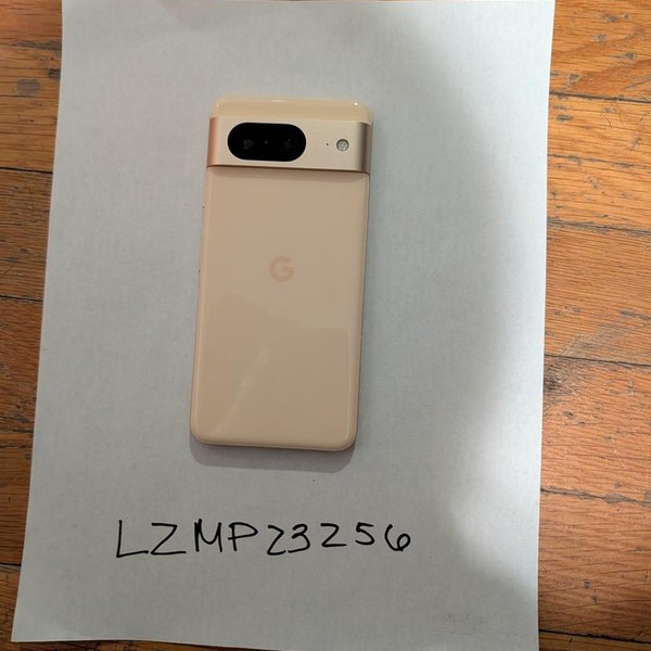 Google Pixel 8 - T-Mobile, 128 GB, Rose, 8 GB, G9BQD, Sub-6 5G