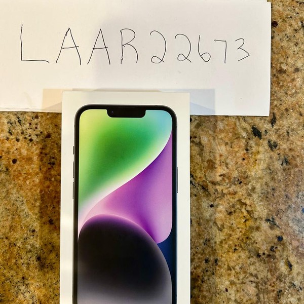 Apple iPhone 14 - Unlocked, 128 GB, Midnight, A2649