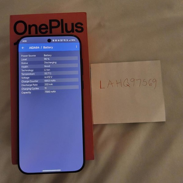 OnePlus 15 - Unlocked, 512 GB, Infinite Black, 16 GB