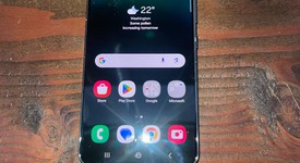 Fair
													Samsung Galaxy S22 - Unlocked, Sky Blue, 128 GB, 8 GB, SM-S901U1, photo 3 of 11