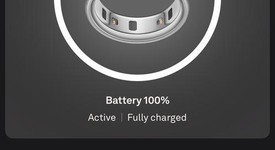 Good
													Oura Ring Gen 4 - Brushed Silver, Size 11, photo 2 of 23