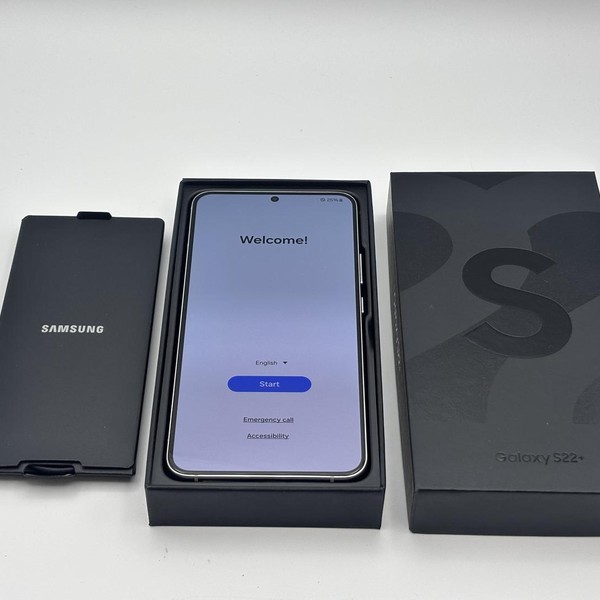 Samsung Galaxy S22 Plus - Unlocked, 128 GB, White, 8 GB, SM-S906U1