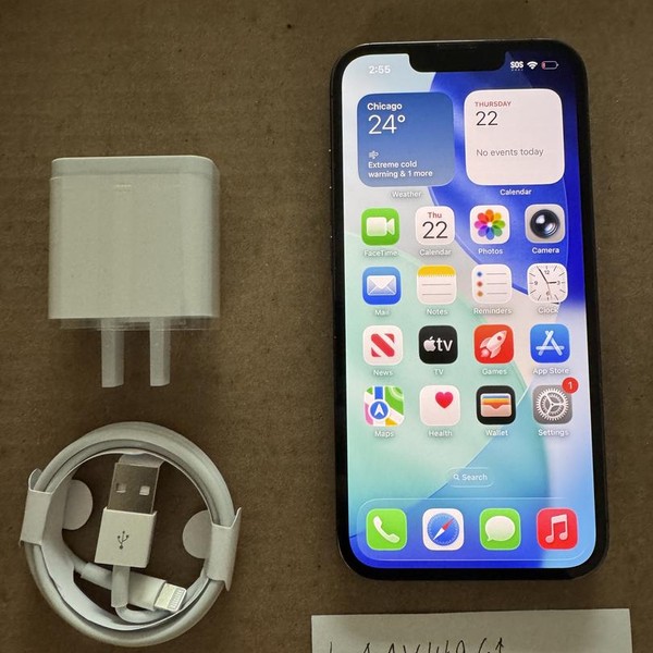 Apple iPhone 13 Pro - Unlocked, Graphite, 128 GB, A2483