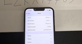 Good
													Apple iPhone 13 - Unlocked, Midnight, 128 GB, A2482, photo 1 of 12