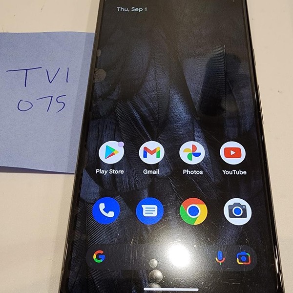 Google Pixel 7 - Unlocked, 128 GB, Obsidian, 8 GB, GVU6C, Sub-6 5G