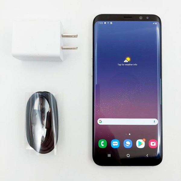 Samsung Galaxy S8 Plus - US Cellular, 64 GB, Silver, SM-G955U