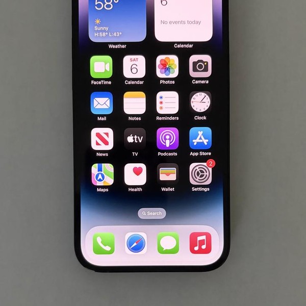 Apple iPhone 14 Pro - Unlocked, 128 GB, Black, A2650