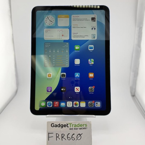 Apple iPad 11th Gen - Unlocked, 128 GB, Blue, A3355