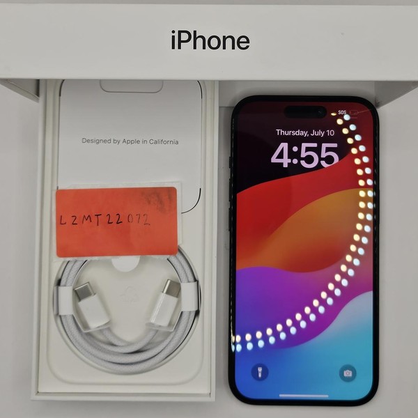 Apple iPhone 15 - Unlocked, 128 GB, Black, A2846