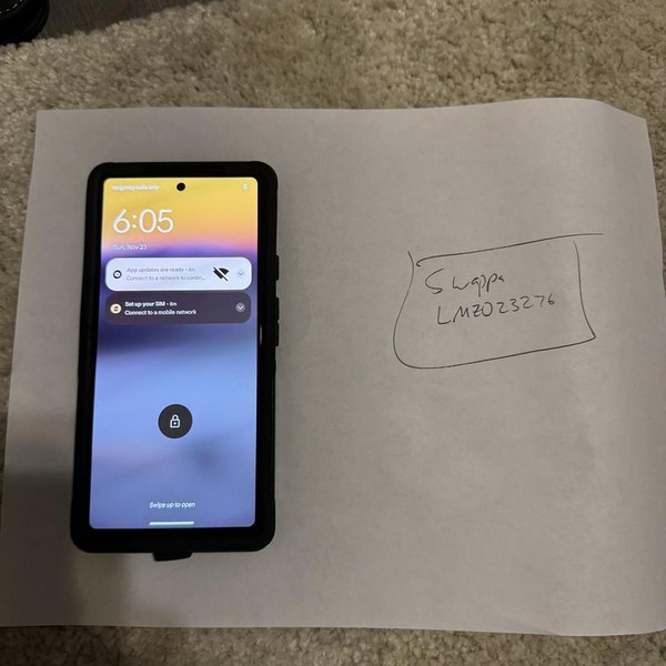 Google Pixel 6a - Unlocked, 128 GB, Charcoal, 6 GB, GX7AS