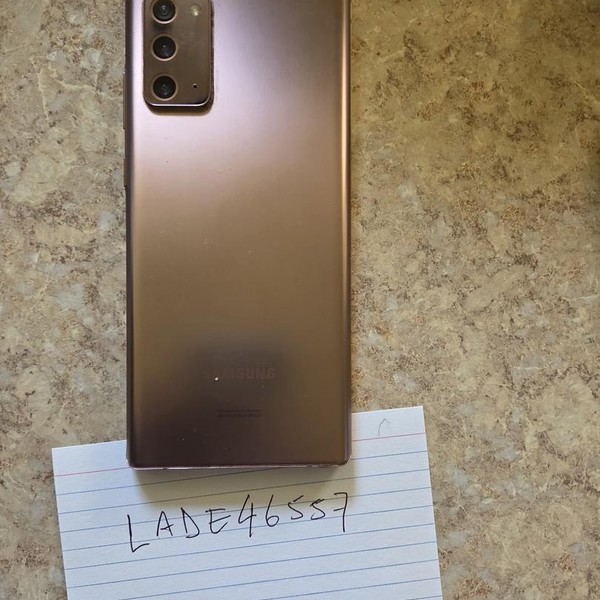 Samsung Galaxy Note 20 5G - T-Mobile, 128 GB, Mystic Bronze, 8 GB, SM-N981U