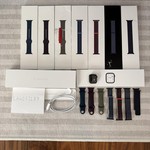 Good Apple Watch Series 7 41mm - Unlocked, Graphite, A2475 - Cellular, Stainless