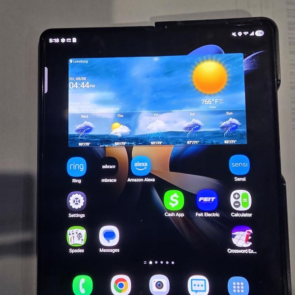 Samsung Galaxy Z Fold4 5G - Verizon, 256 GB, Black, 12 GB, SM-F936U