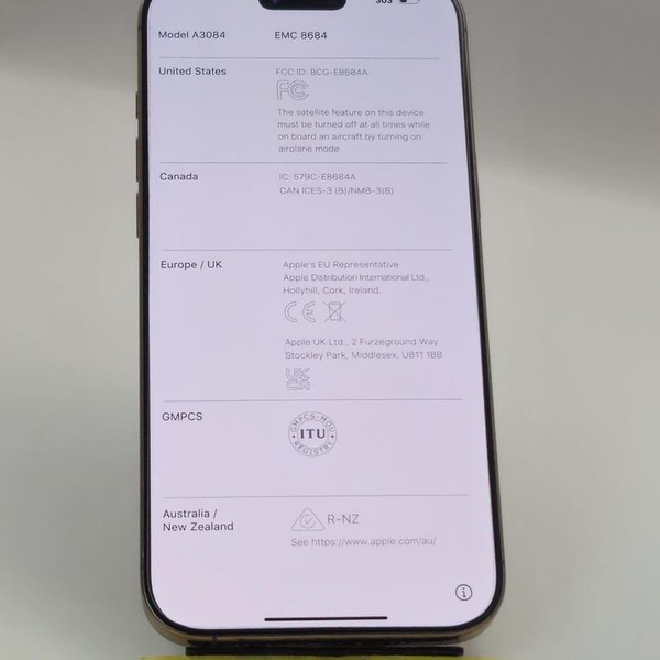 Apple iPhone 16 Pro Max - Unlocked, Desert, 256 GB, A3084