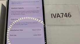 Good
													Apple iPhone 15 - Unlocked, Black, 256 GB, A2846, photo 1 of 6