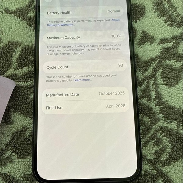 Apple iPhone 16e - Unlocked, 128 GB, Black, A3212