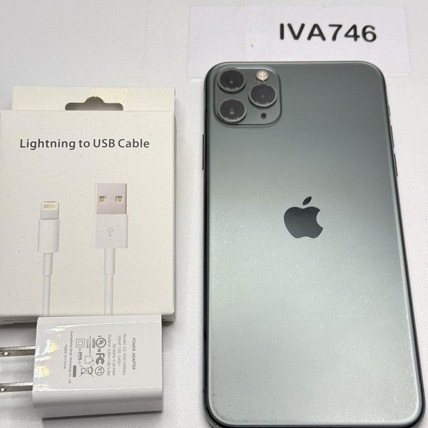 Apple iPhone 11 Pro Max - Unlocked, 256 GB, Green, A2161