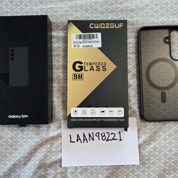 Samsung Galaxy S24 Plus - Unlocked, 256 GB, Black, 12 GB, SM-S926U1