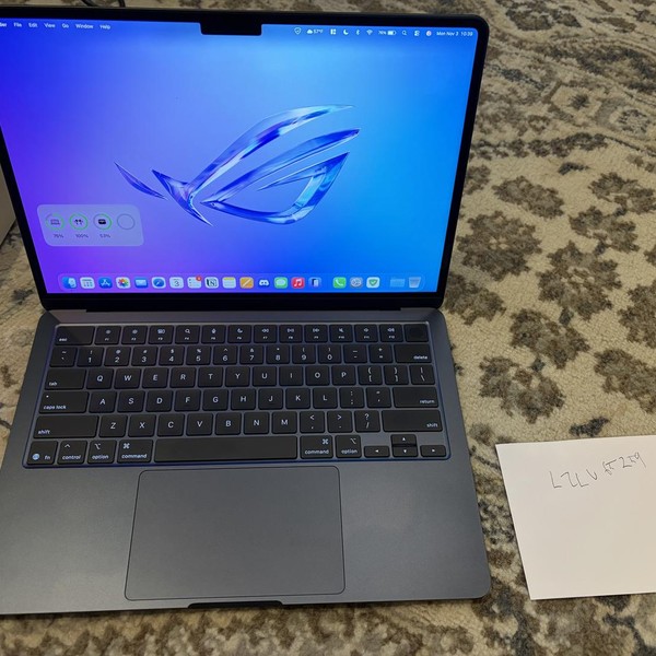 MacBook Air 2025 (M4) - 13 inch - 256 GB, Midnight, 16 GB, Apple M4