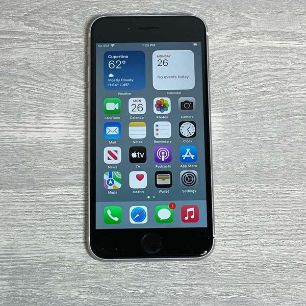 Apple iPhone SE 2nd Gen 2020 - Unlocked, 128 GB, White, A2275