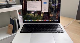 Good
													MacBook Pro 2021 - 14" - Apple M1 Pro 10-core, Silver, 1 TB, 16 GB, photo 1 of 8