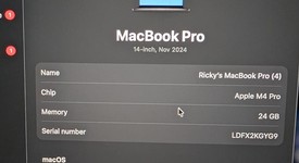 Mint
													MacBook Pro 2024 - 14" - Apple M4 Pro 12-core, Space Black, 512 GB, 24 GB, photo 4 of 24