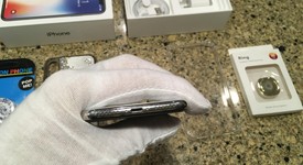 Good
													Apple iPhone X - Verizon, Silver, 64 GB, A1865, photo 4 of 9