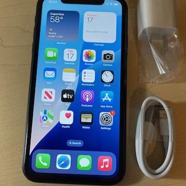 Apple iPhone Xr - Unlocked, 64 GB, Black, A1984