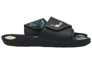 adidas Reptossage Hook-And-Loop Slides Yu-Gi-Oh! Blue Eyes White Dragon for sale