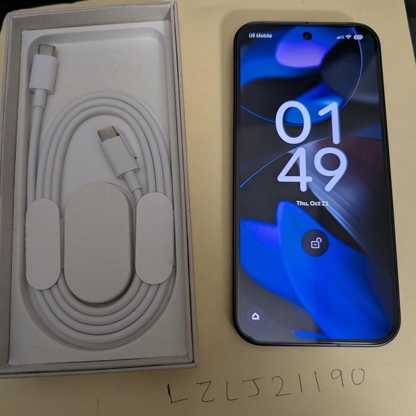 Google Pixel 9 - Unlocked, 128 GB, Obsidian, 12 GB, G2YBB