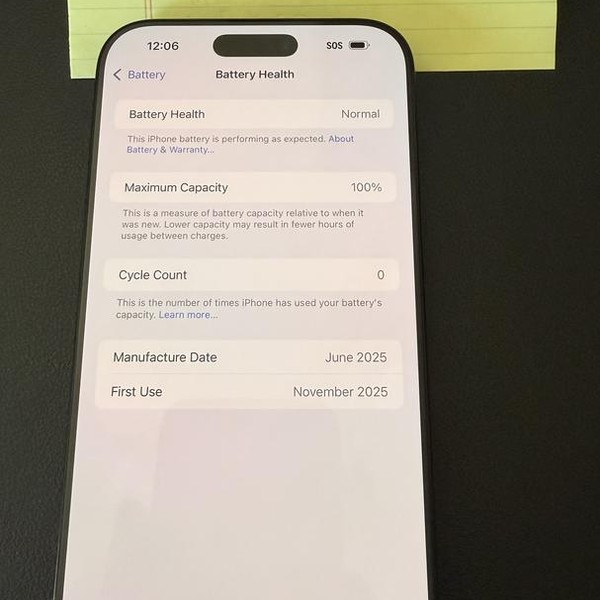 Apple iPhone 16 Pro Max - Unlocked, 256 GB, Black, A3084