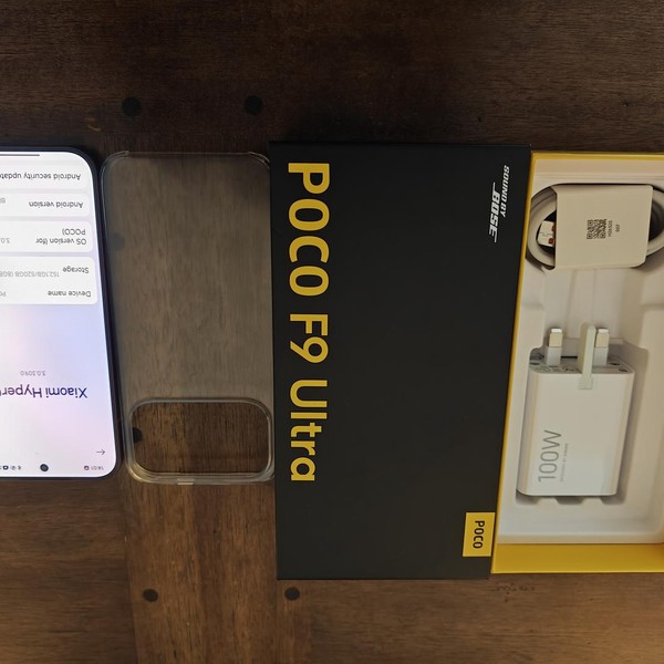Xiaomi POCO F9 Ultra - Unlocked Non-US, 512 GB, Red, 16 GB