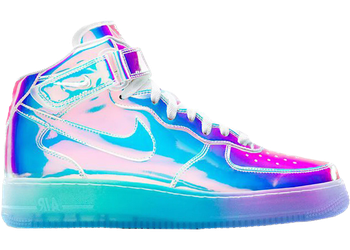 Nike Air Force 1 Mid Iridescent (Nike ID) for sale