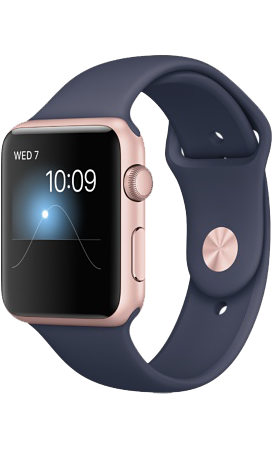 Apple Watch Series 2 42mm - 8 GB, Silver, A1758, Aluminum