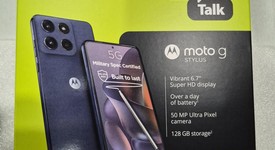 Mint
													Moto G Stylus 5G (2025) - TracFone, Gibraltar Sea, 128 GB, 8 GB, photo 4 of 13