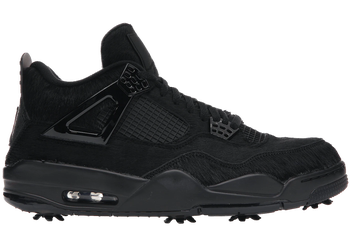 Jordan 4 Retro Golf Black Cat Pony Hair for sale
