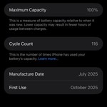 Mint Apple iPhone Air - Unlocked, 256 GB, Space Black, A3260