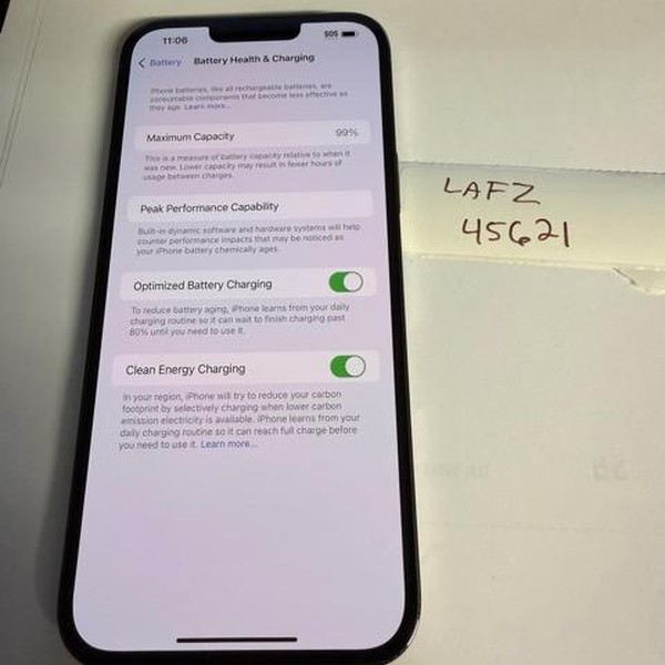 Apple iPhone 13 Pro Max - Unlocked, 128 GB, Graphite, A2484
