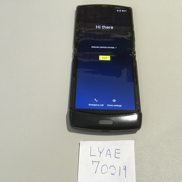 Motorola Razr - Verizon, 128 GB, Black, 6 GB