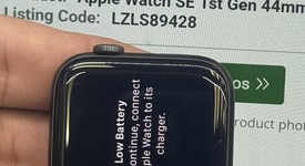 Good
													Apple Watch SE 1st Gen 44mm - Unlocked, Gray, A2354 - Cellular, Aluminum, photo 6 of 6