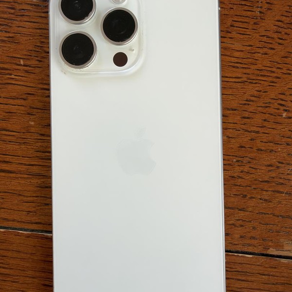 Apple iPhone 15 Pro Max - Unlocked, 256 GB, White, A2849