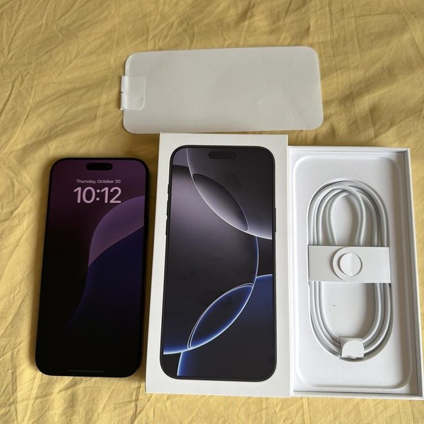 Apple iPhone 16 Pro Max - T-Mobile, 256 GB, Black, A3084