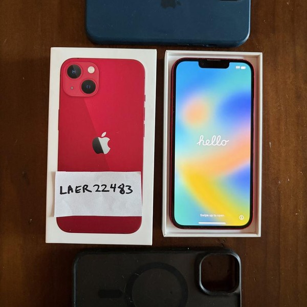 Apple iPhone 13 - Unlocked, 128 GB, Red, A2482